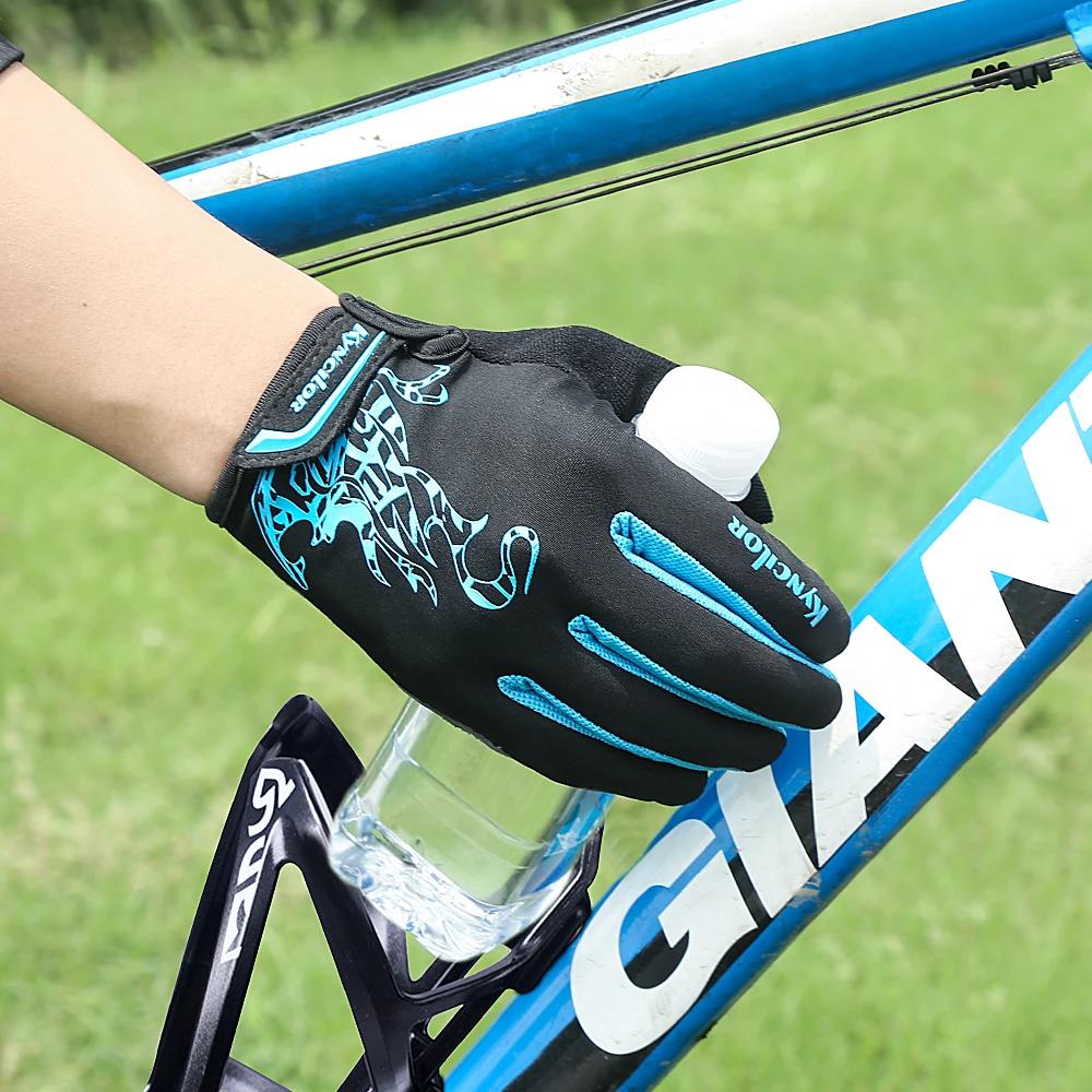 Gants de cyclisme en plein air pour hommes, doigt complet, antichoc, microcarence, degré d'usure, re