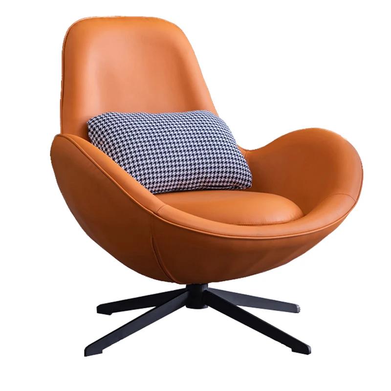 Chaise de tigre scandinave pour salon, canapé paresseux nordique, chaise œuf design, chaise de loisi
