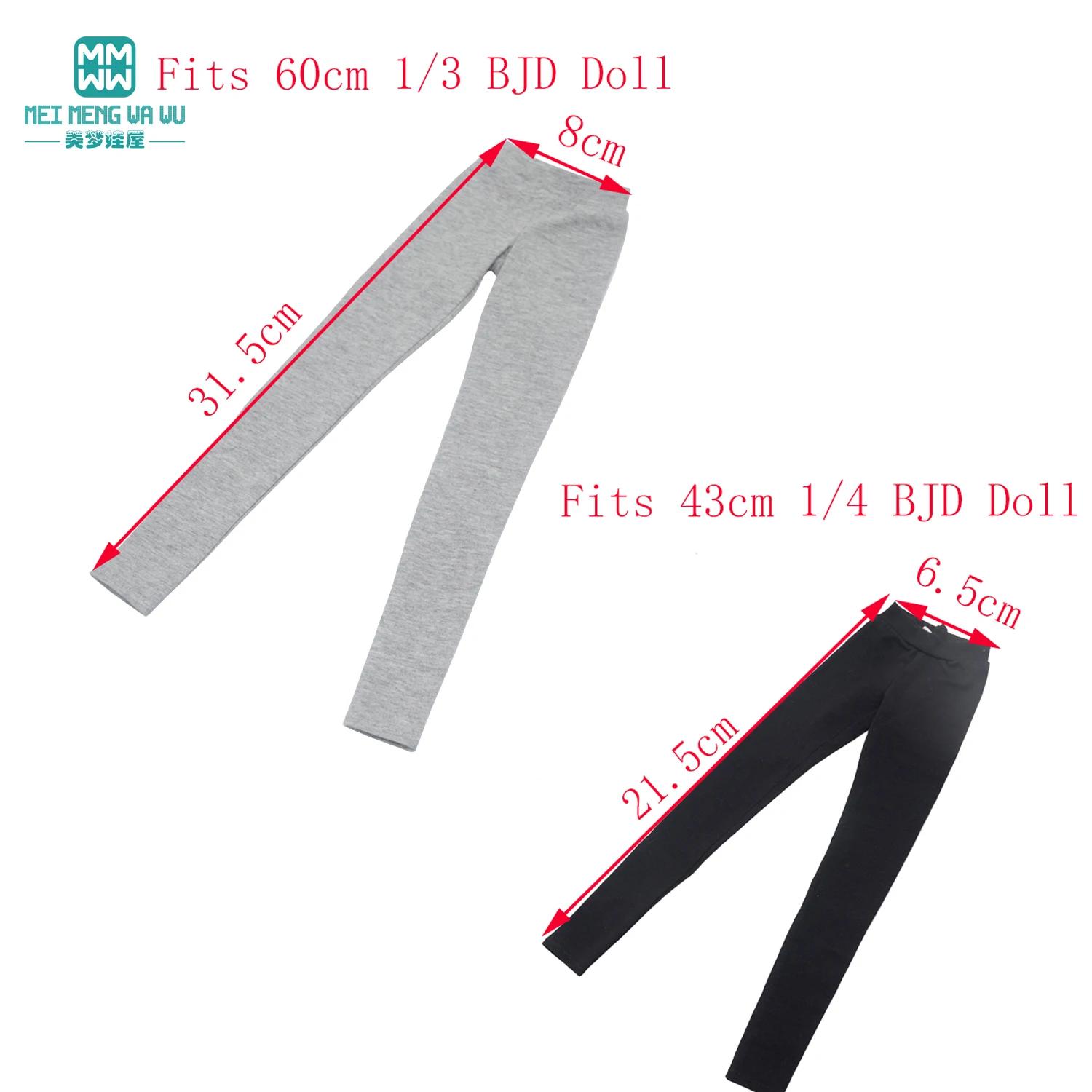 Vêtements de poupée BJD 1/3 1/4 DD SD, leggings à la mode, pantalons de fitness, cadeau pour fille