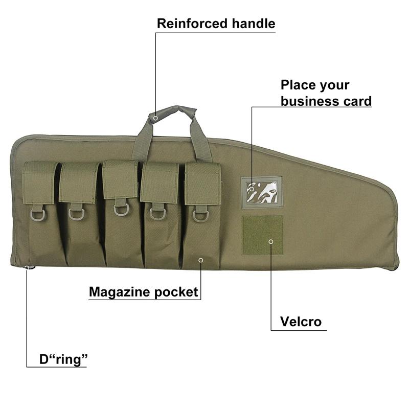 Sac à dos pour fusil à air comprimé de 42 pouces, étui pour odorde sniper Airsoft, accessoire de cha