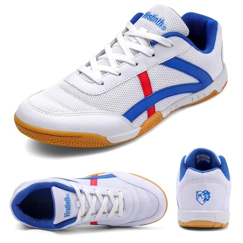 Chaussures tennis de table Virstinth légères unisexes - Baskets badminton professionnelles usure 2024
