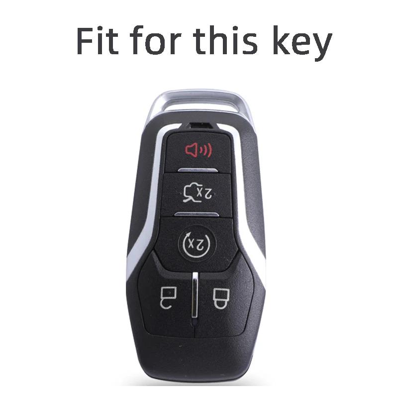 Étui en TPU pour clé télécommande, coque de porte-clés pour Ford Fusion Mondeo Mustang F 150 Explore