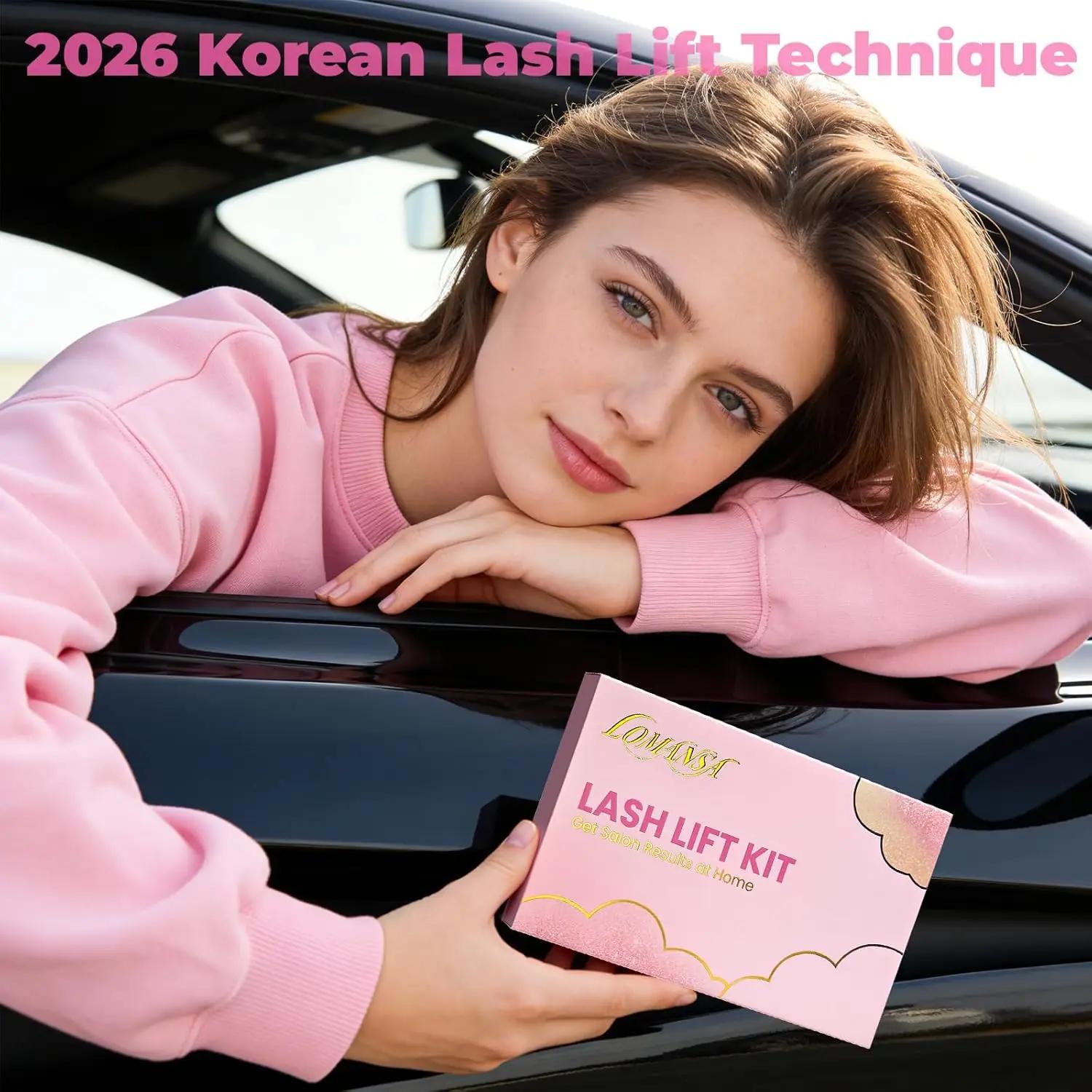Lomansa nouveau Kit de stratification des sourcils pour permanente des sourcils, Film alimentaire, N