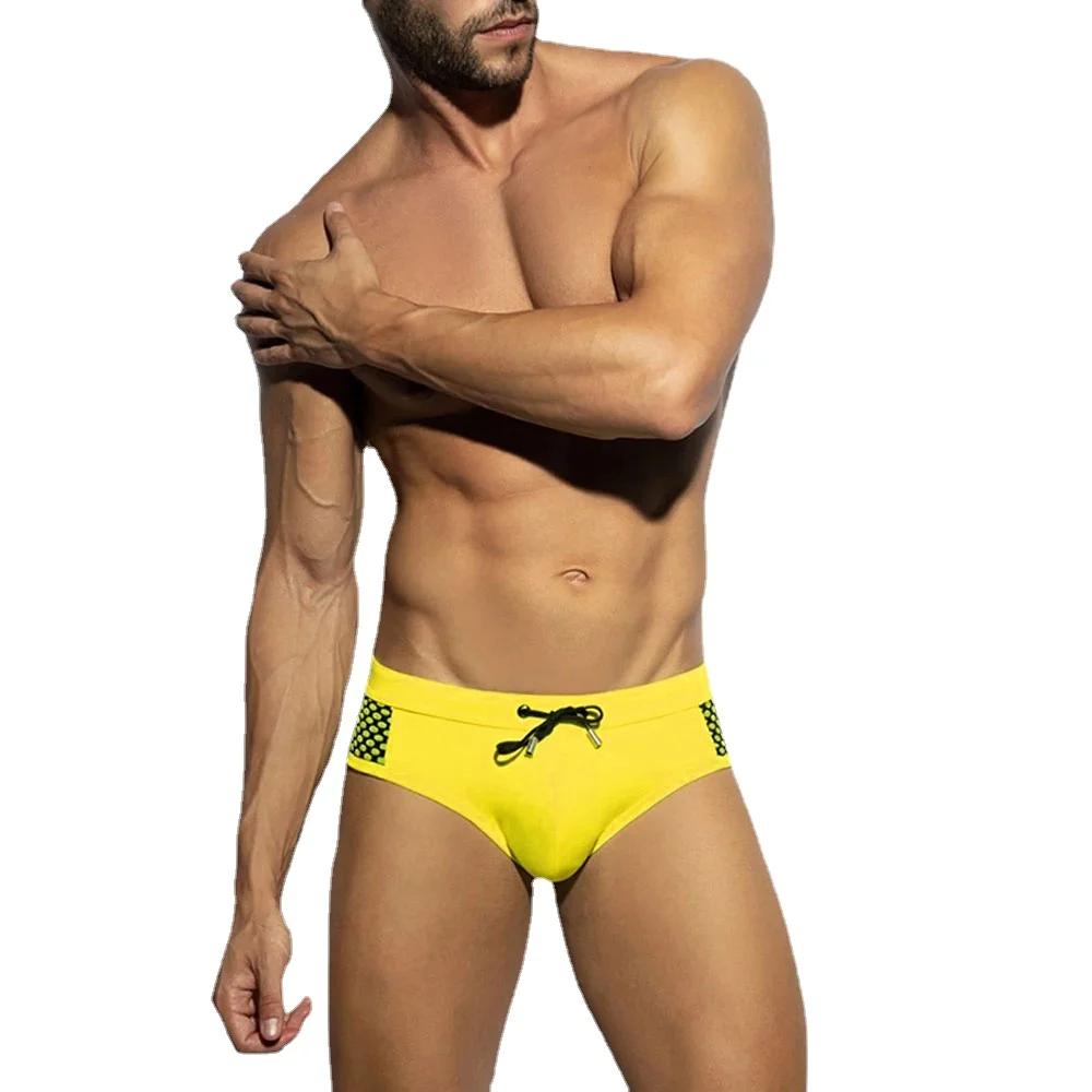 Slip de bain sexy pour hommes - Maillot de bain court été sport nautique plage surf