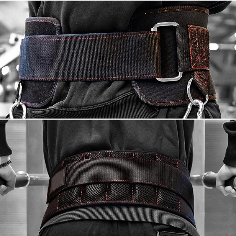 Fitness réglable EVA Pull-Up Dip ceinture haltère haltère ceintures d'haltérophilie gymnastique Squa