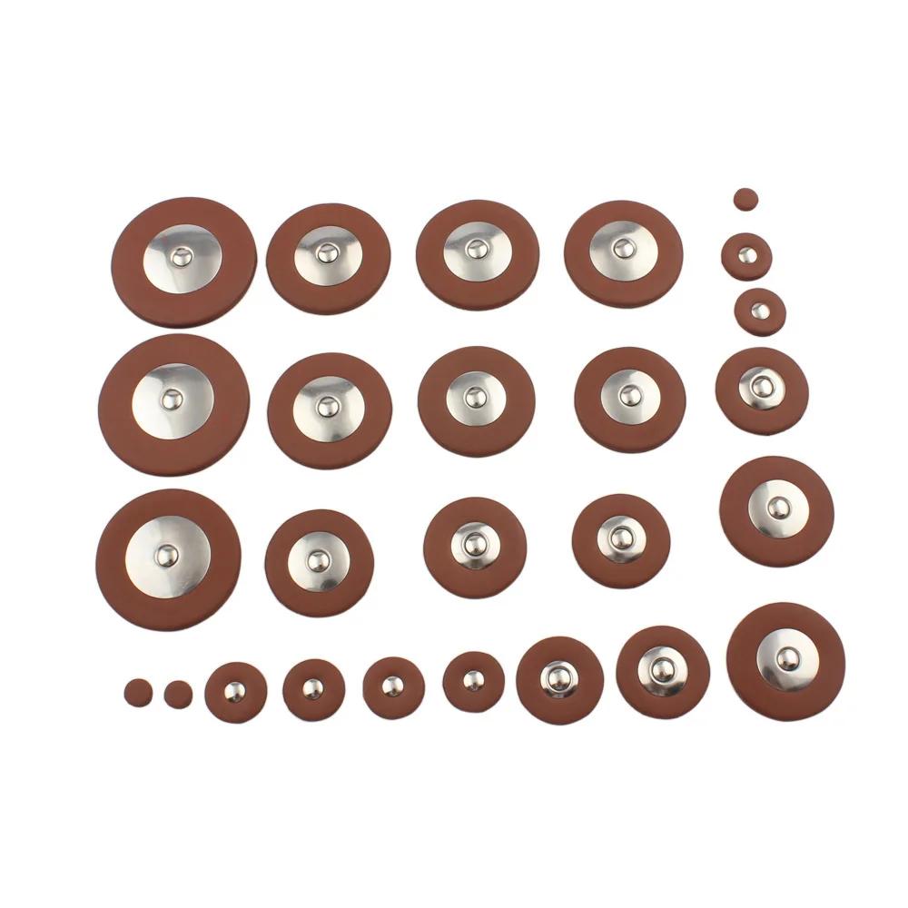 Coussinet en cuir de remplacement pour Saxophone Tenor/Alto/Soprano, 25 pièces, coussin de musique p