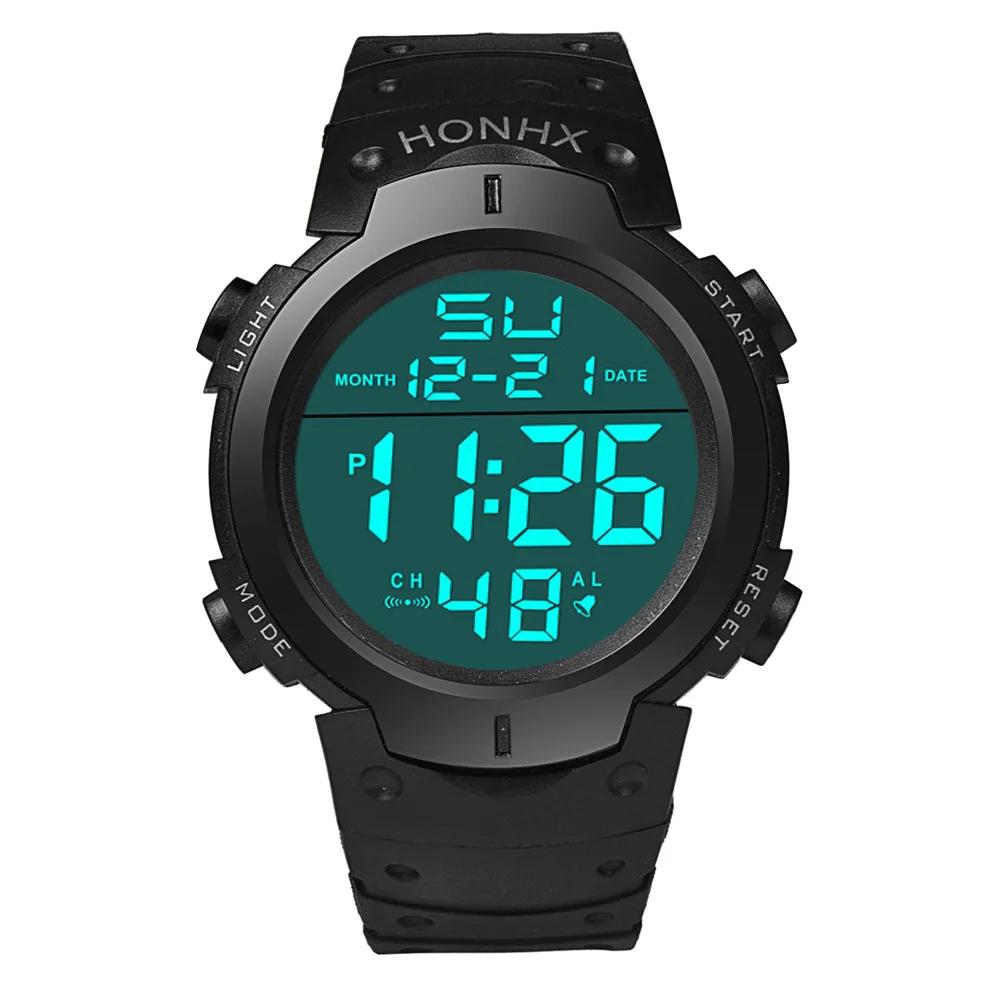 Montre électronique de sport pour hommes, étanche, lumineuse, multifonction, Fitness en plein air, g