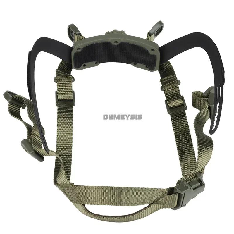 Système de Suspension intérieure de casque, casques CS de tir et de chasse, sangle de verrouillage d