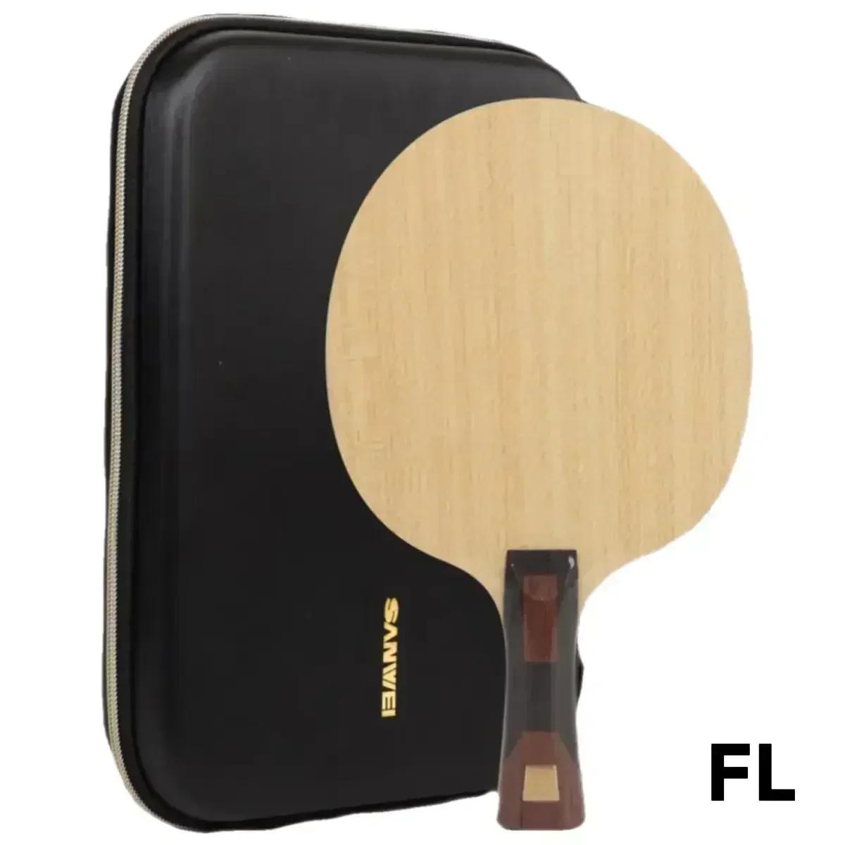 SANWEI-Lame de tennis de table en carbone SUPoll75 PBO, raquette de ping-pong originale avec étui de