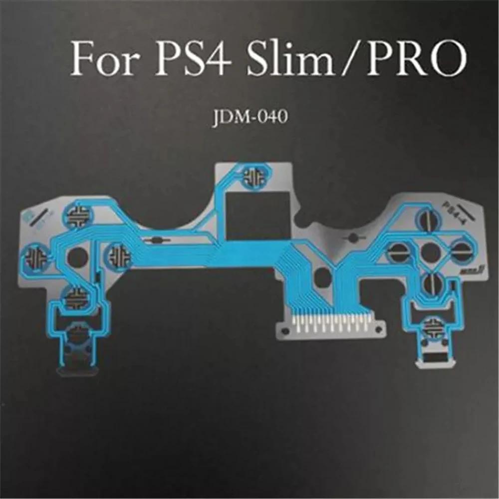 10 pièces pour réparation Ps4 Ps5 Jdm 030 040 050 contrôleur Film conducteur clavier câble flexible 