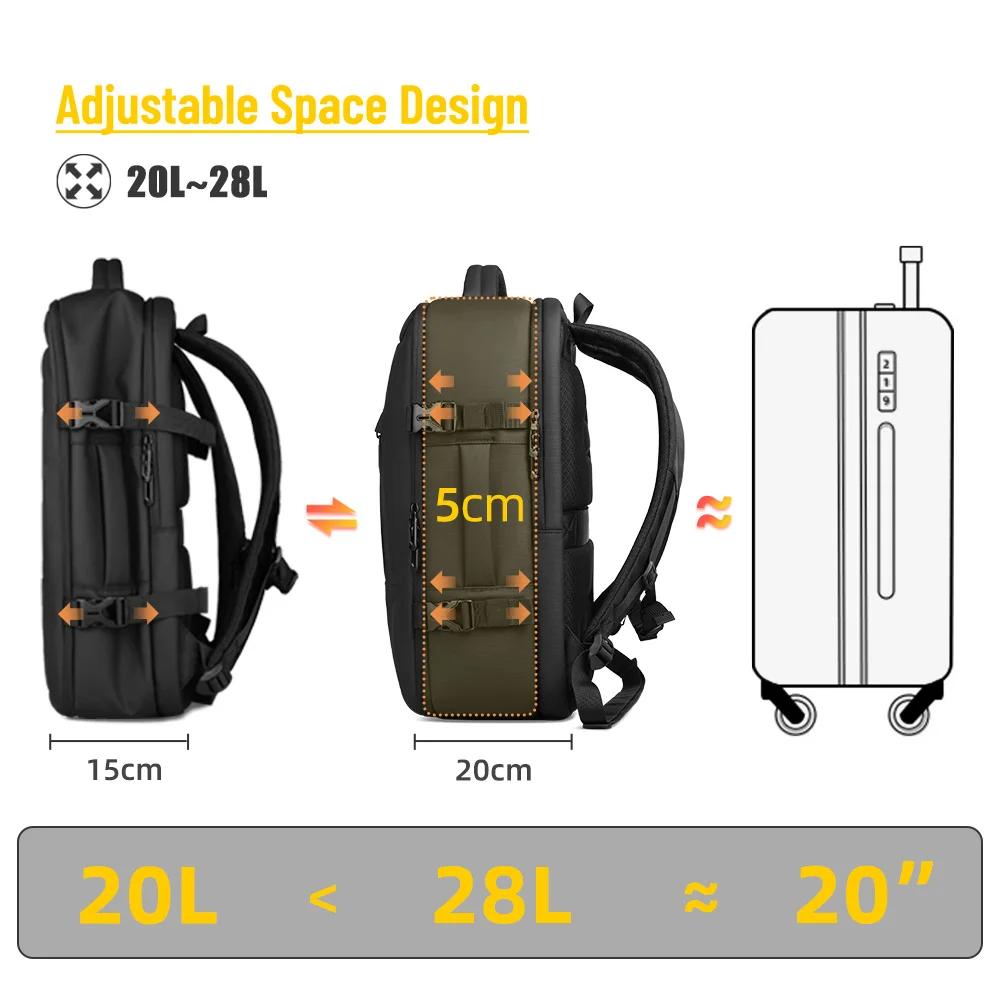 Heroic Knight voyage hommes 17.3 pouces sac à dos pour ordinateur portable de luxe affaires sac à do