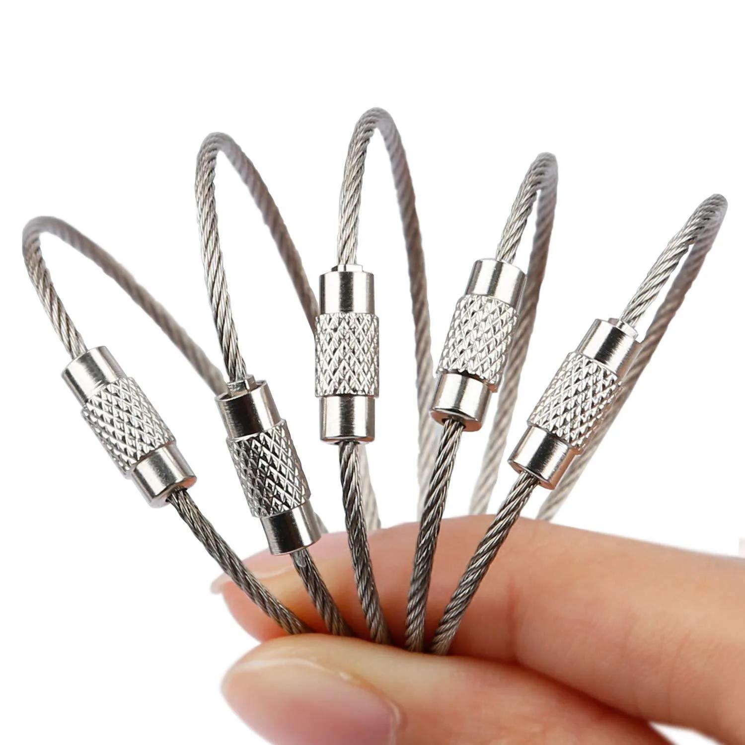 10 pièces 15CM outils de plein air EDC outils de Camping équipement Multi porte-clés Kit 304 porte-c