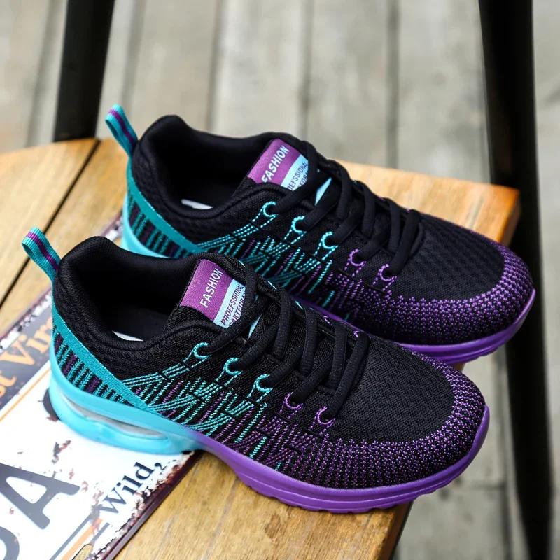 Chaussures de course pour femmes en plein air respirant mode femmes chaussures de Jogging 2025 Fitne