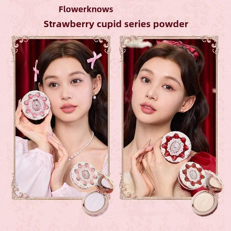 Collection Flower KnowStrawberry Cupid Box - Coffret de maquillage - Palette complète - Poudre press