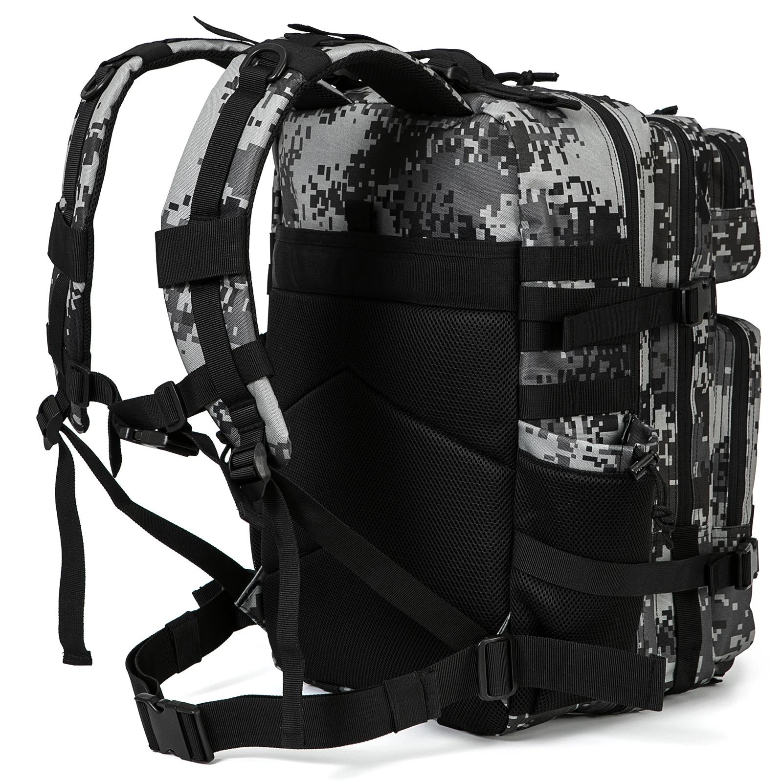 Sac à dos Molle DulBackpack pour homme, sac à dos de chasse et de survie, sac à dos de randonnée en 