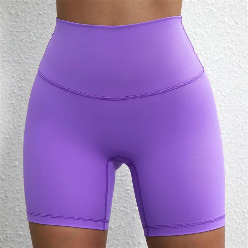 Legging moulant en nylon et spandex pour femme, vêtement de sport, de cyclisme, de gym, d'athlétisme