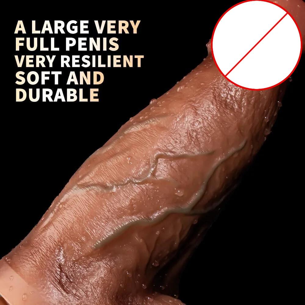 Gode réaliste pour femme, énorme pénis réaliste avec ventouse de bain pour jouer mains libres, jouet