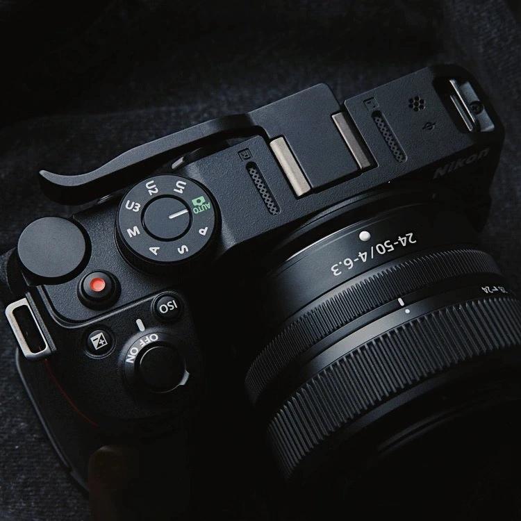 Métal Hot Shoe Thumb-Up Hotshoe Thumb Up Grip Pour nikon Z30 Z-30 Caméra Main Grip accessoire