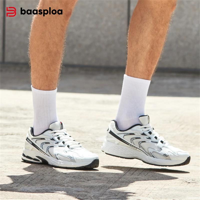 Chaussures course Baasploa maille homme - Baskets légères respirantes tennis marche 2024
