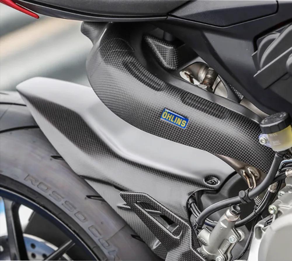 Autocollants de colle pour tuyau d'échappement de moto, 2 pièces, décoration réfléchissante pour AR 