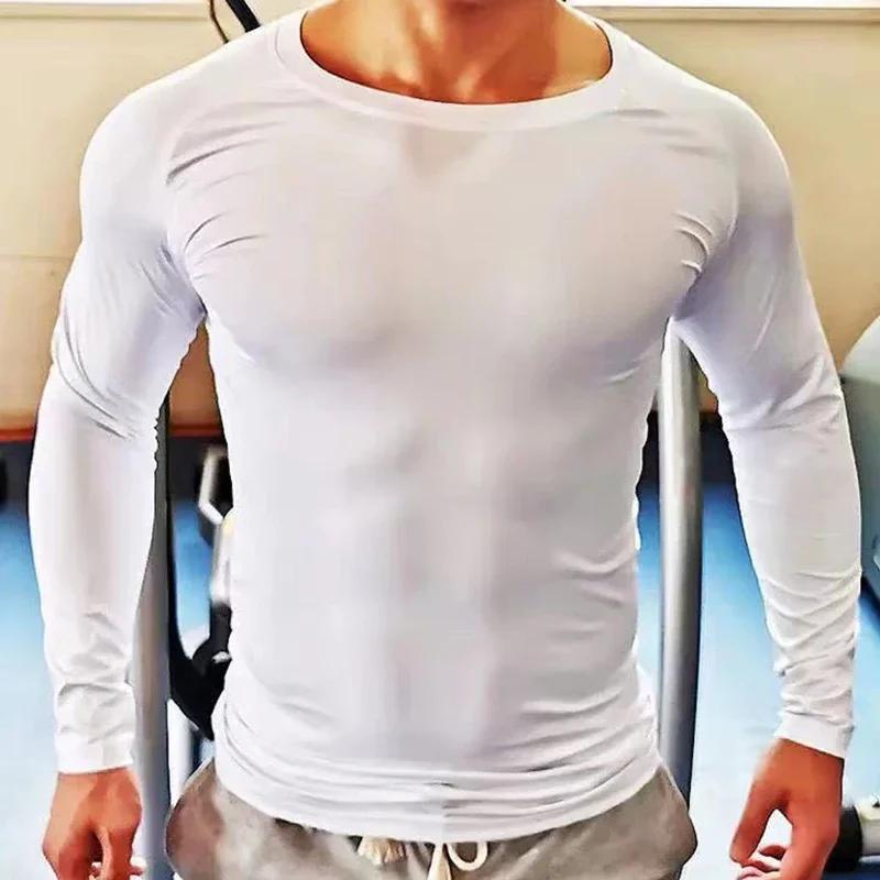 Hommes femmes enfants enfants garçon fille Compression course longue t-shirt Fitness Sport basket-ba