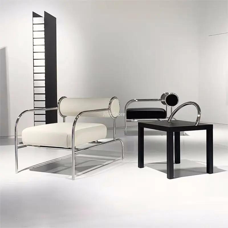 Chaises de salon modernes confortables, fauteuil italien, accents pour adultes, meubles de maison, l