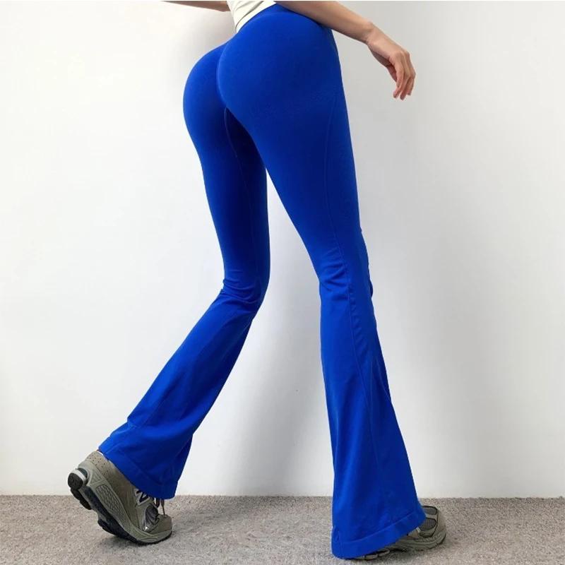 Leggings évasés pour femmes pantalons de Yoga gymnastique Fitness sport taille haute Fitness décontr