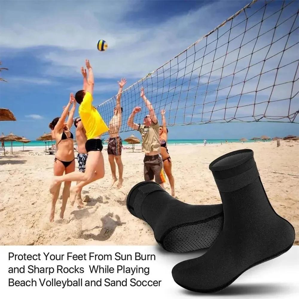 Chaussettes de plongée en néoprène 5mm, chaussures de Surf, bottes de natation thermiques antidérapa