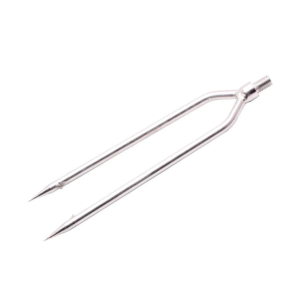 Hameçon d'ancrage de poisson en acier inoxydable, tête de harpon, avec barbe, fourchette pointue, de