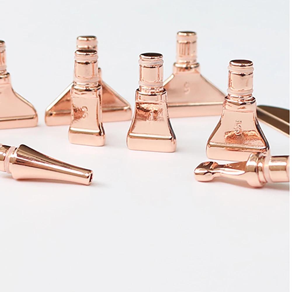 Pointe multi-plaqueur en or Rose pour stylo perceuse, outil de peinture diamant 5D, pointe en acier 
