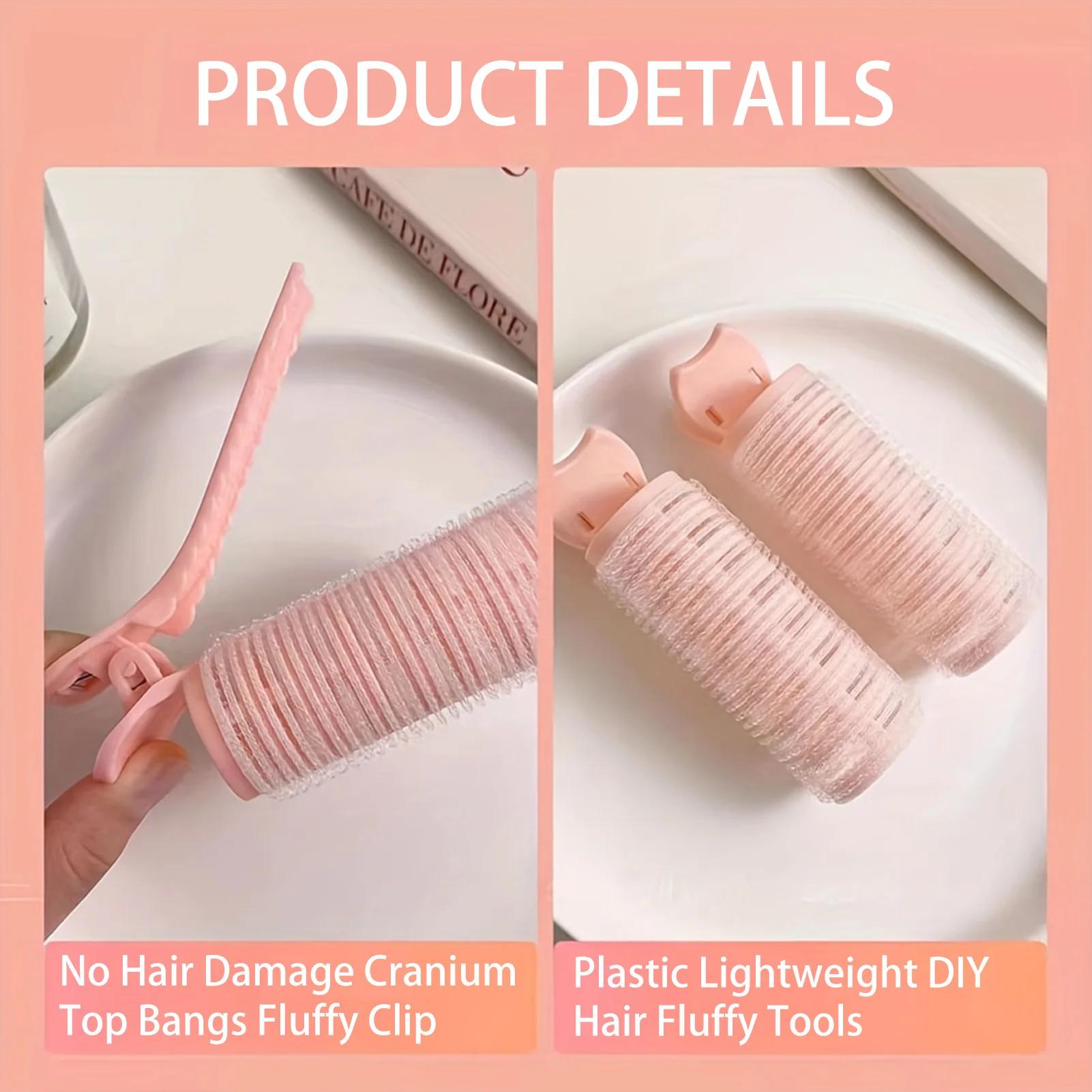 Frange fers à friser rouleaux de cheveux paresseux Clips de coiffure moelleux Air nuit friser bigoud