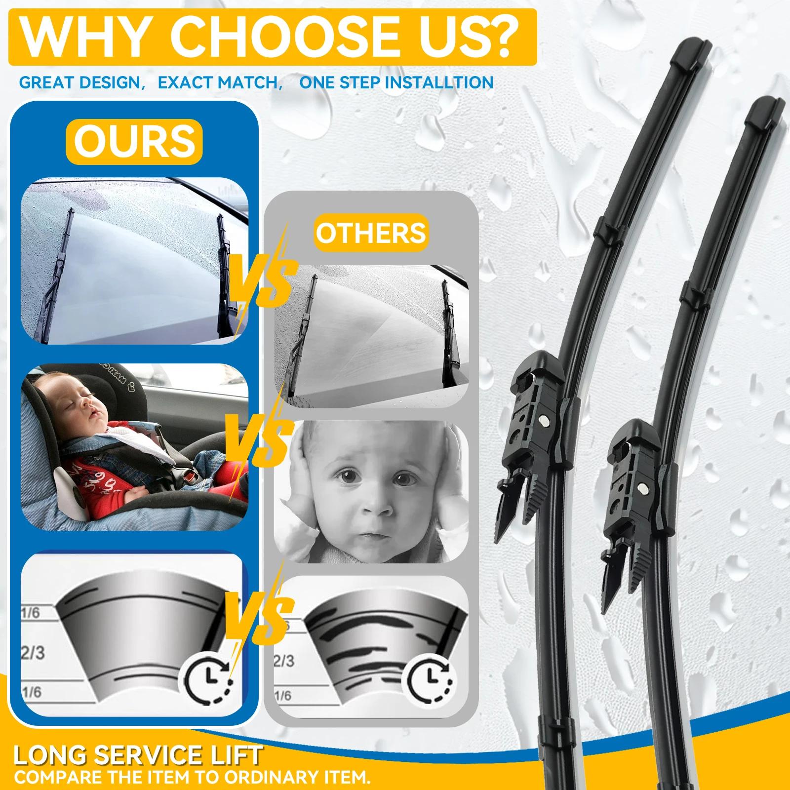 Erick's Wiper-Essuie-glace avant LHD pour Holden Commodore VE VF 2006-2017, brosses de pare-brise, 2