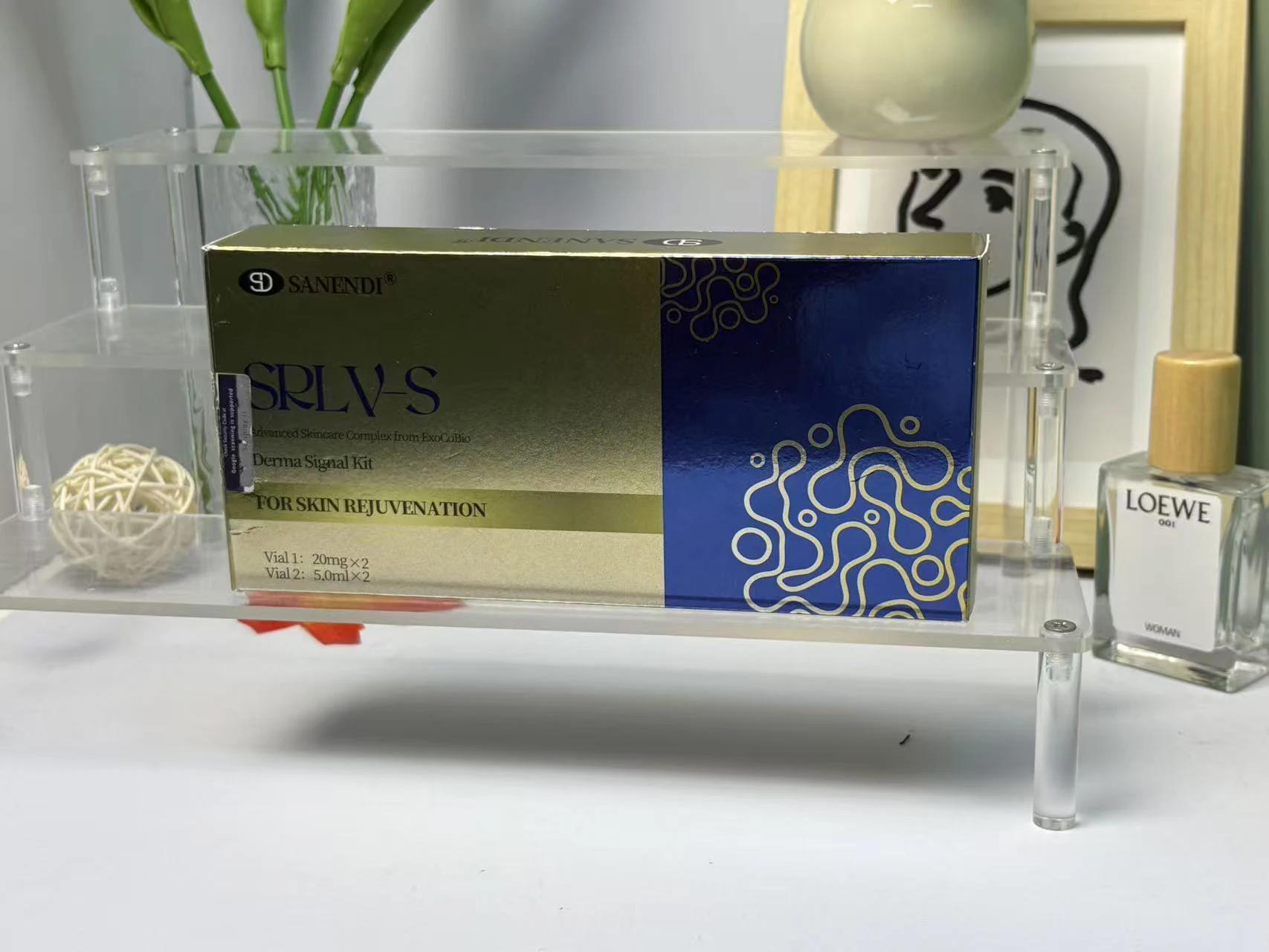Booster cutané Exo Stem Cell avec acide hyaluronique pour la peau du visage, complexe avancé, traite