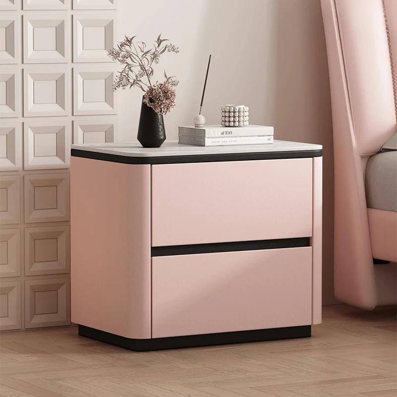 Organisateur bas Table De chevet chambre armoires mobiles tiroirs rangement De luxe Table De chevet 