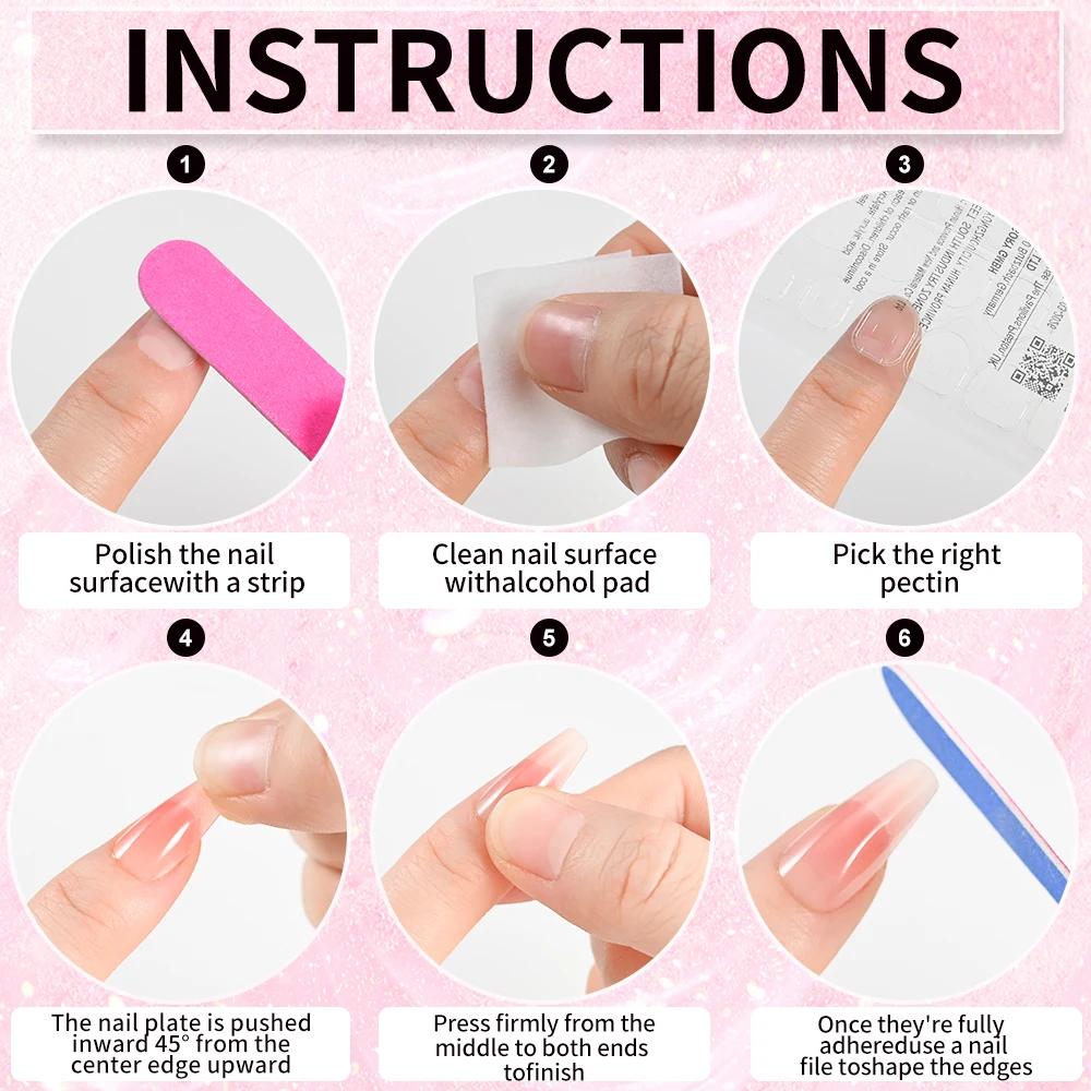 100 pièces blanc moyen carré faux ongles couverture complète acrylique artificiel faux ongles consei
