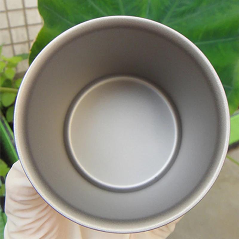 Keth – tasse à Double paroi en titane de 300ml, avec couvercle, Anti-acide, sans échelle, verres pou