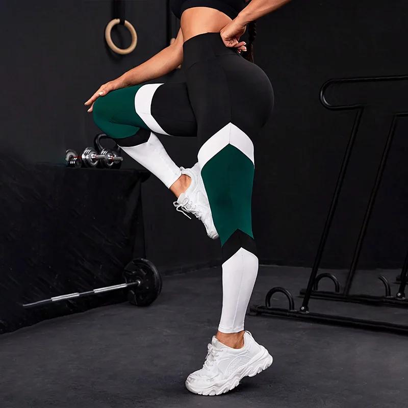 Leggings entraînement femme taille haute - Yoga Turnblock contrôle tunique pantalons fitness