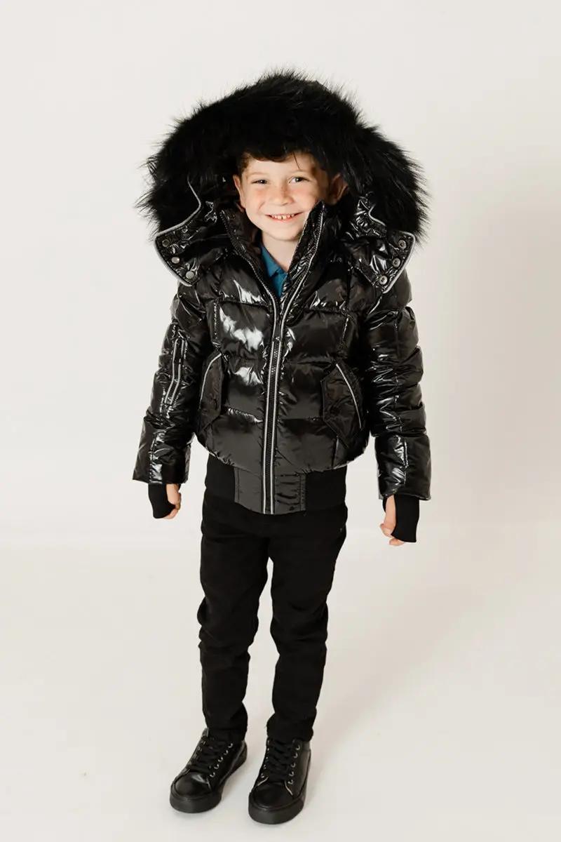 I-2025-Manteau d'Hiver pour Enfant Fille et Garçon, en Tissu Brcorporelle Imperméable, avec Rempliss