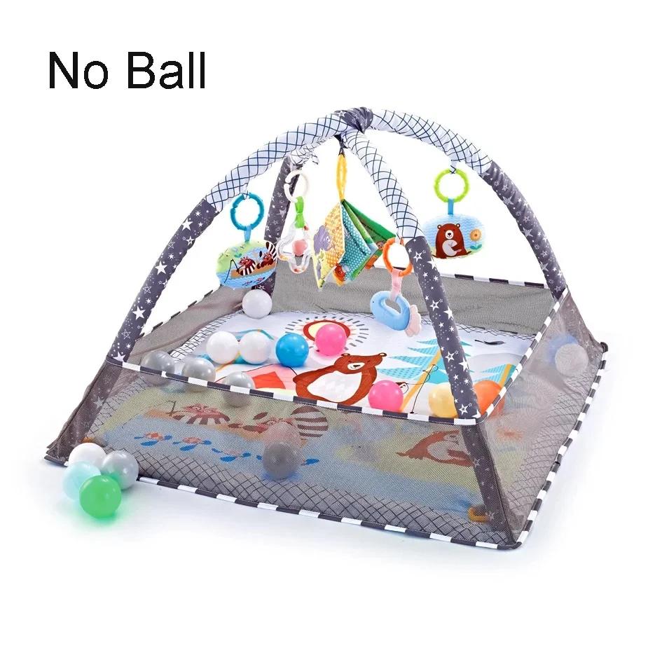 Tapis de jeu de gymnastique pour bébé de 0 à 36 mois, tapis de jeu pour activités du ventre, couvert