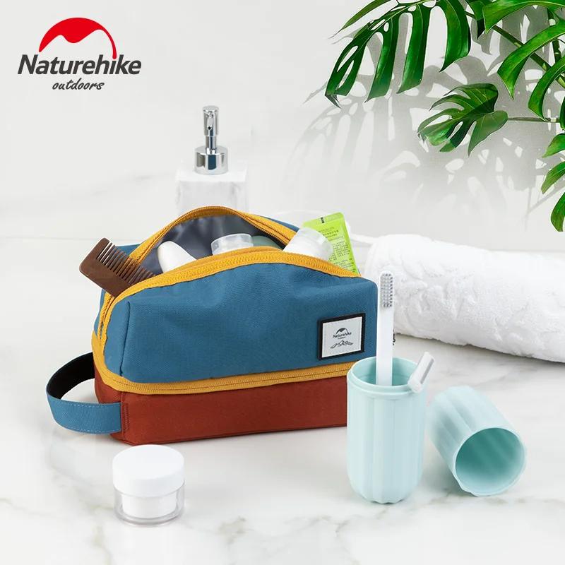 Naturehik-Oxford trousse de toilette, combo cosmétique de tri, sec et humide, kit de lavage étanche,
