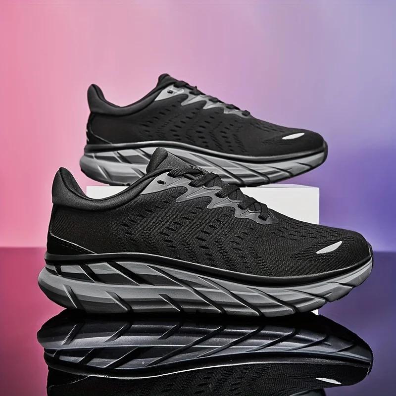 Chaussures de course à coussin pour hommes, baskets de Jogging, de sport de plein air, à la mode, De