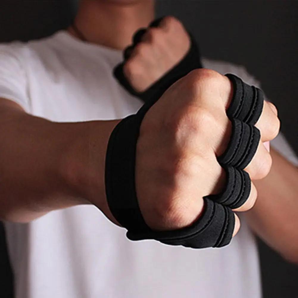 Gants de protection des poignets et des poignets pour femmes, équipement de fitness, demi-antidérapa