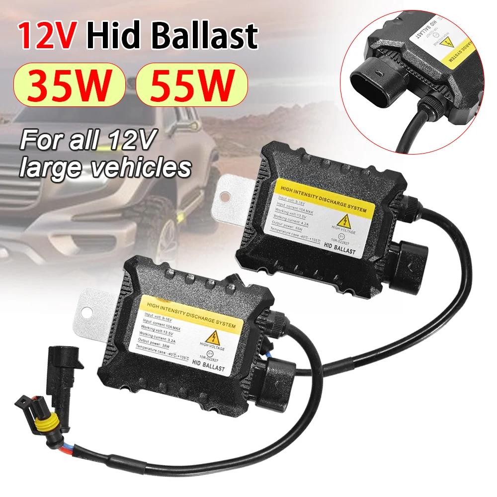 1 pièce Ballast Xénon HID 12V 35W/55W numérique mince, Ballast électronique d'allumage pour H1 H3 H3
