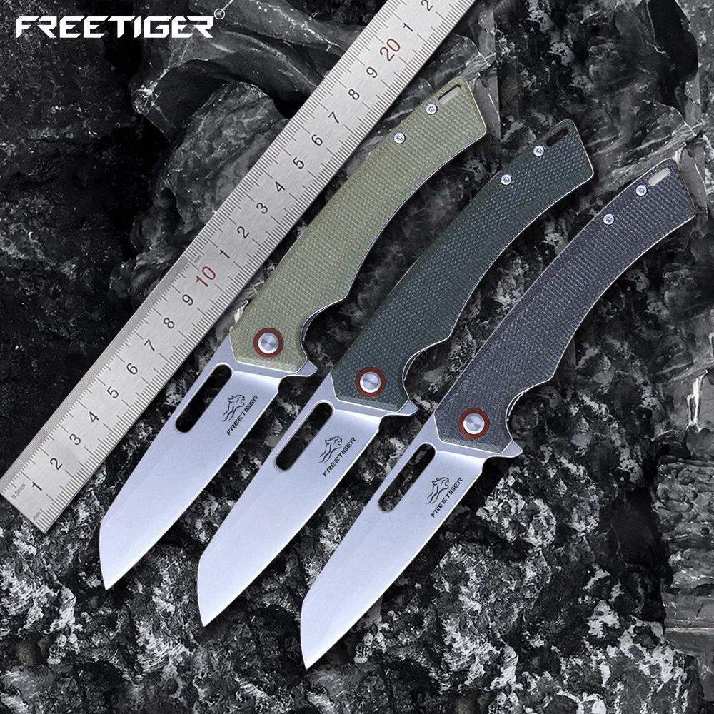 ETIGER FT957 wiches couteau pliant, manche en fibre AREX, camping en plein air, chasse, pêche, rando