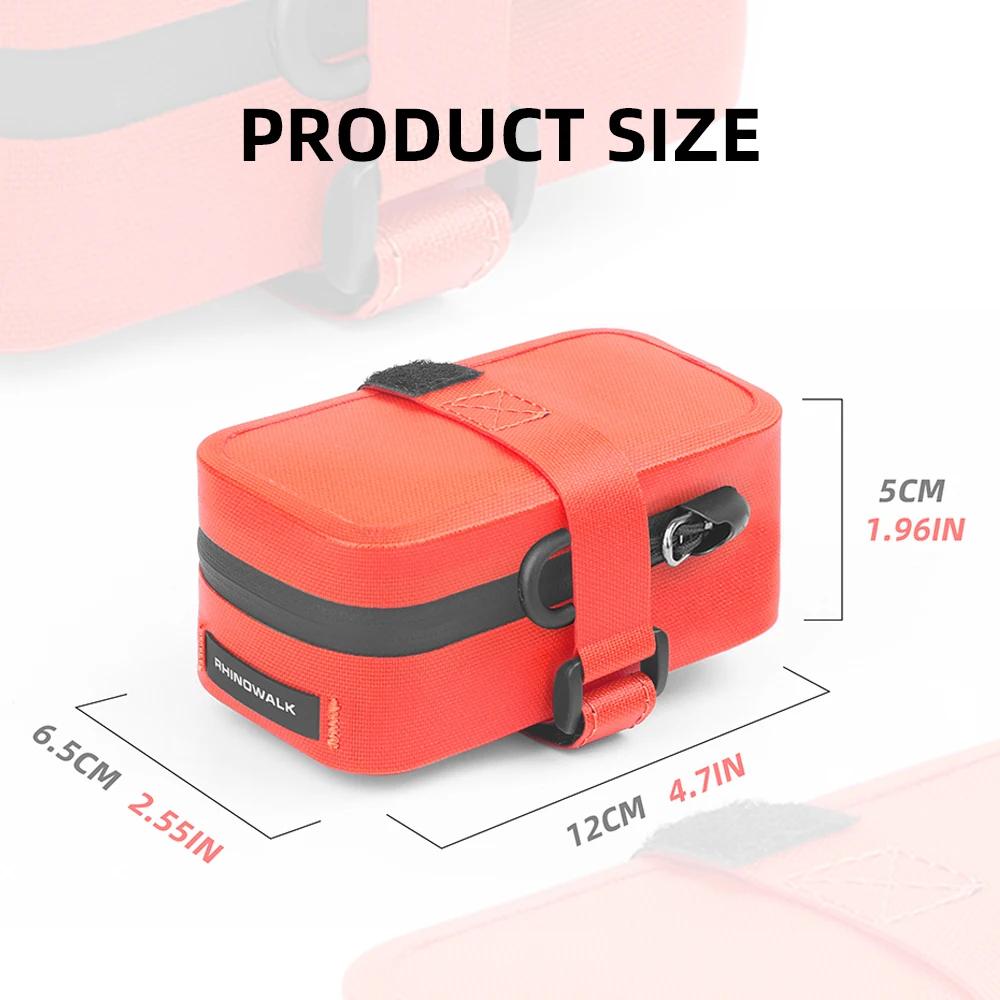 Rhinowalk sac de selle de vélo étanche tige de selle de vélo sac arrière Portable sac à outils de ra