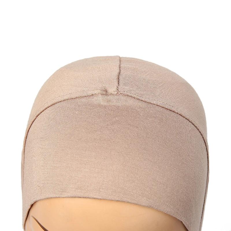 Sous-écharpe capuchon intérieur os Bonnet Hijab Turban Modal extensible couverture complète cou femm