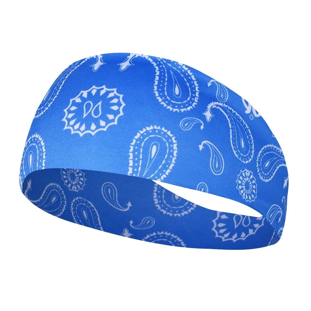 Bandeau élastique absorbant la sueur, résistant à la sueur, pour le sport et le yoga