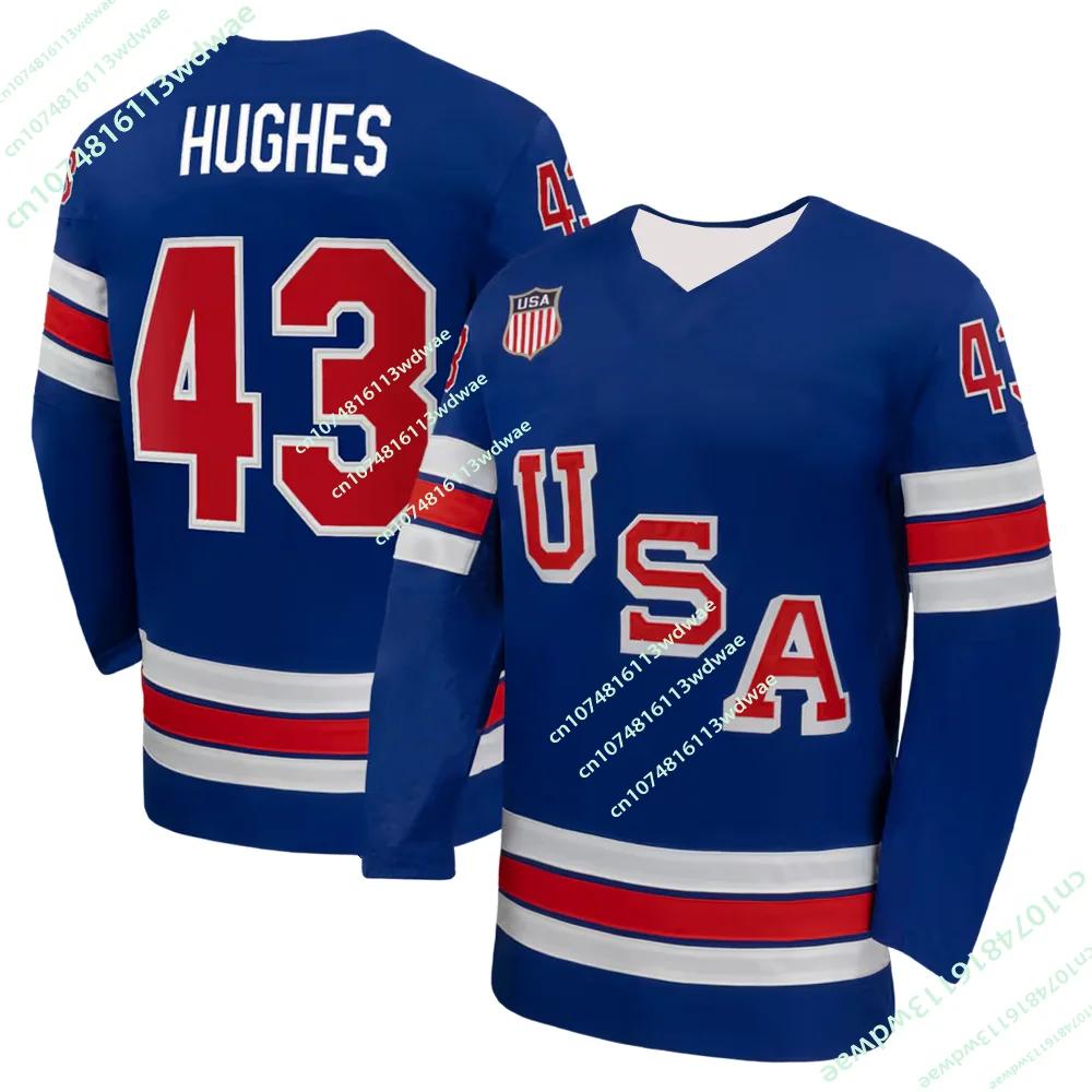 Nouvelle Arrivée 2026 – Maillot de Hockey sur Glace USA – Kit Spécial pour Fans de Hockey Américain 