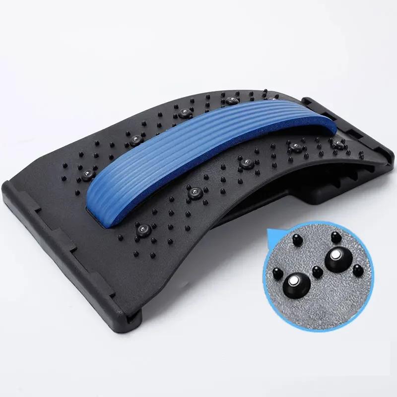 Retour civière multi-niveau réglable masseur taille cou Fitness lombaire colonne cervicale soutien c