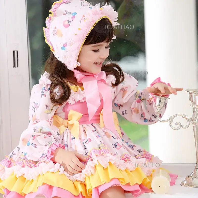 Robes pour filles, style Lolita, robe tutu pour bébé, tenue de cérémonie pour enfants, tenue de fête